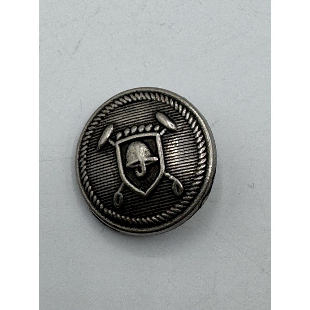 Polo Ralph Lauren Silver Button Replacement Helmet Logo 20mm Waist Coat Button